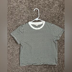 Roolee Camp Rock Stripe Tee - Olive / S